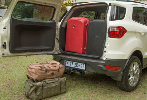 Ford EcoSport TMS boot space test