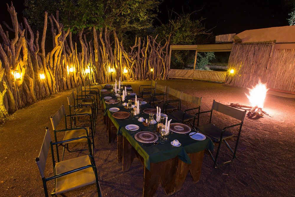 Tailor Made Safaris - Mashatu Game Reserve - Mashatu Lodge - Dining 01